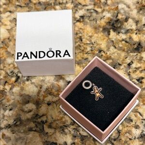 Pandora Gingerbread Charm